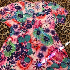 WOMENS size medium scrub top